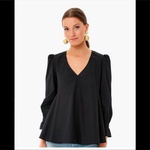 NWT Black Easton Blouse, Pomander Place, never worn!